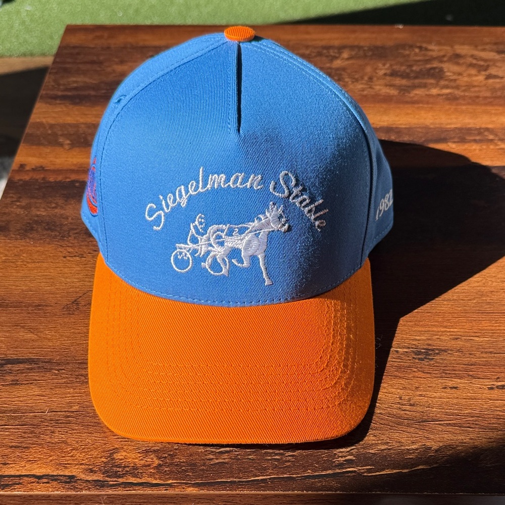 Knicks Siegelman Stable Blue and Orange Hat